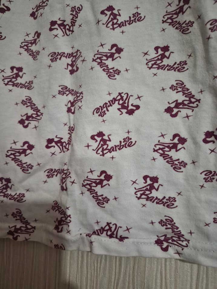 Beyaz Baskılı Kız Çocuk Atlet 4.5.6 yaş - Görsel 2