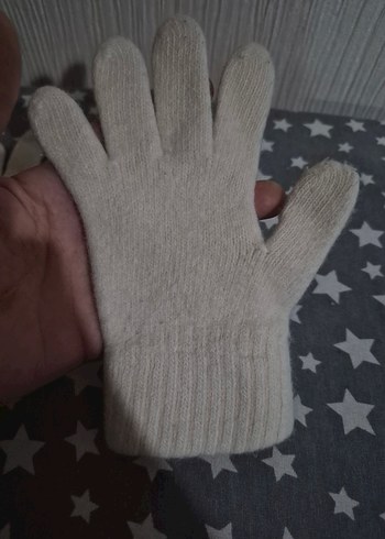 gercek Yün eldiven kiz Çocuk için 3.4.5.6 yaş - Görsel 4