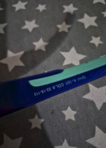 Mavi Biker Tarzı Güneş Gözlüğü oricinal - Görsel 3