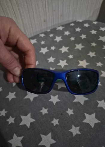 Mavi Biker Tarzı Güneş Gözlüğü oricinal - Görsel 2