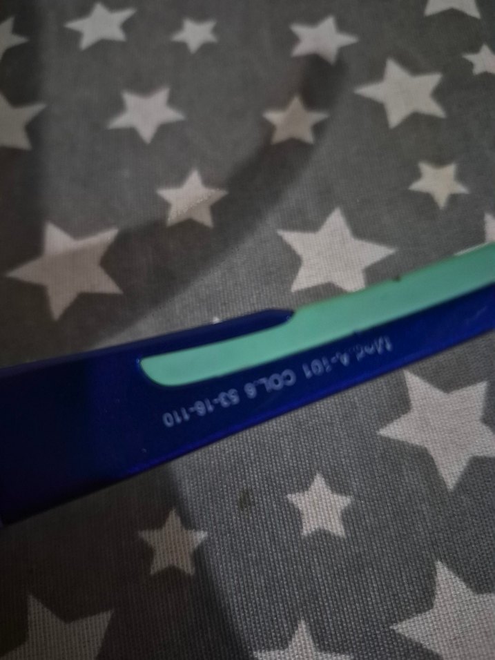 Mavi Biker Tarzı Güneş Gözlüğü oricinal - Görsel 3