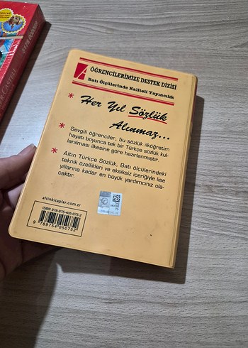 İlköğretim Türkçe Altın Sözlük TDK Uyumlu sifir - Görsel 4