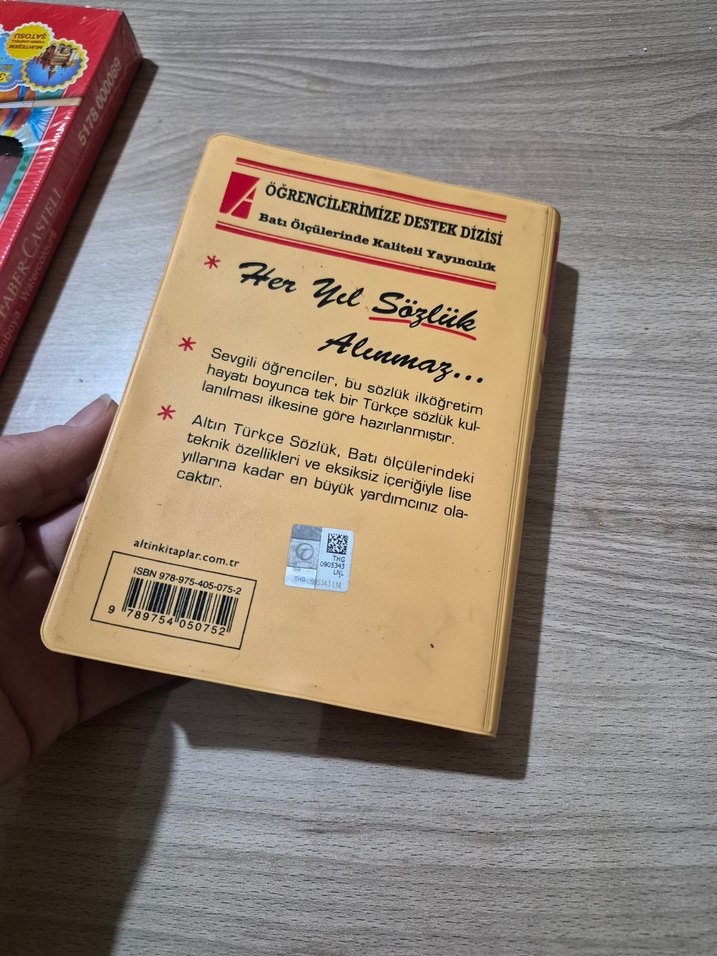 İlköğretim Türkçe Altın Sözlük TDK Uyumlu sifir - Görsel 4