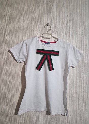 Kız Çocuk Tişörtü etek çanta Seti Gucci  5.6.7 yaş - Görsel 3