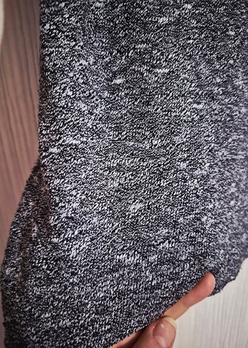 Gri Kolsuz Mini Örgü Kiz Çocuk Atlet 5.6.7 yaş - Görsel 4