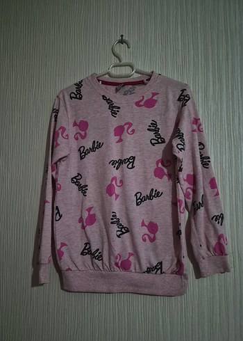 Barbie Baskılı Pembe Kız Eşofman Takımı 5.6.7 temiz yenigibi - Görsel 3