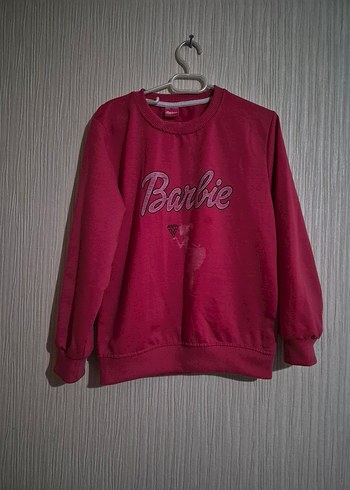 Koyu Pembe Nakışlı Kız Eşofman Takımı Barbie 4.5.6 yaş - Görsel 3