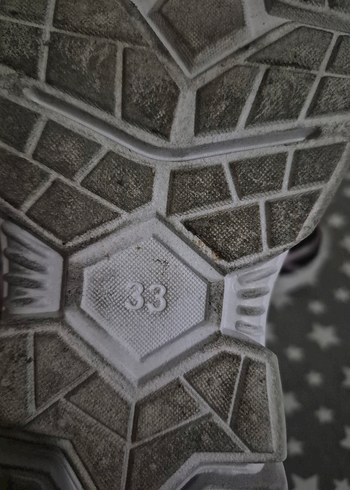 Kız Çocuk Pembe Baskılı Spor Ayakkabı sifirgibi - Görsel 3