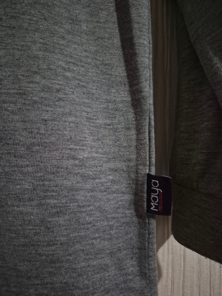 Gri Uzun Kollu Erkek Çocuk Sweatshirt 11.12 yaş kaliteli sifir - Görsel 5