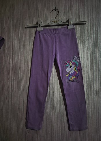 Kız Çocuk Mor Unicorn Eşofman Takımı 4.5  teklifler Kabuledilir - Görsel 3