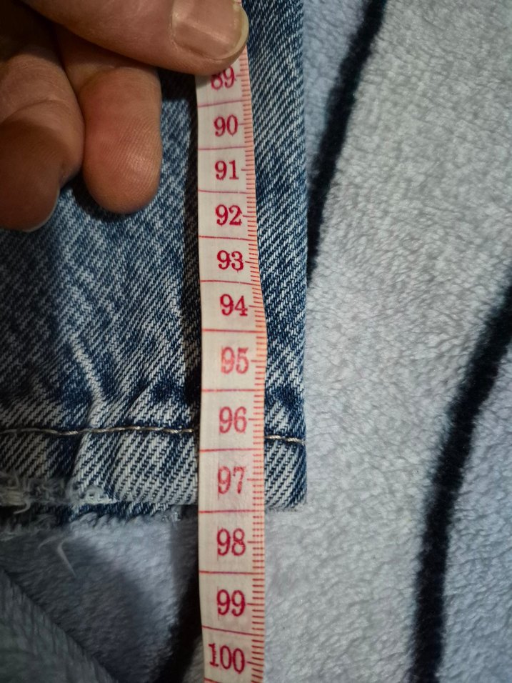 Mavi Denim Tie-Dye Jean oricinal stradivarius giylmedi . - Görsel 5