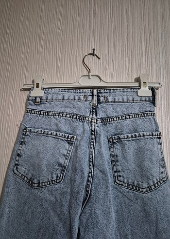mavi Tie-Dye Kadın Jean Pantolon HOLLYWOOD  MARKA SIFIR - Görsel 2