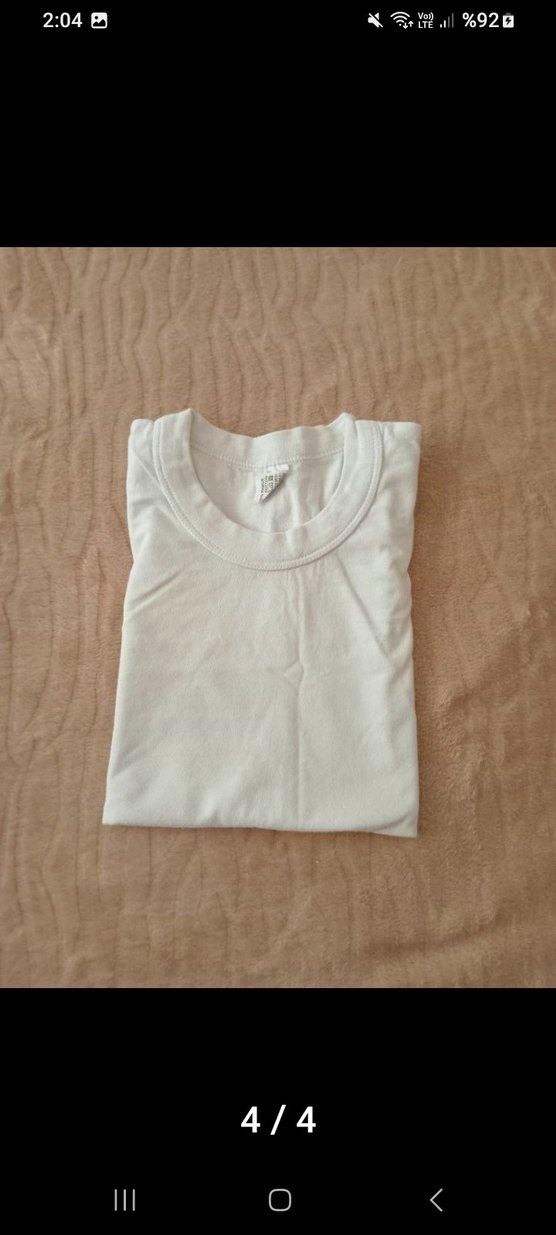 Beyaz Çocuk Atlet - Görsel 3