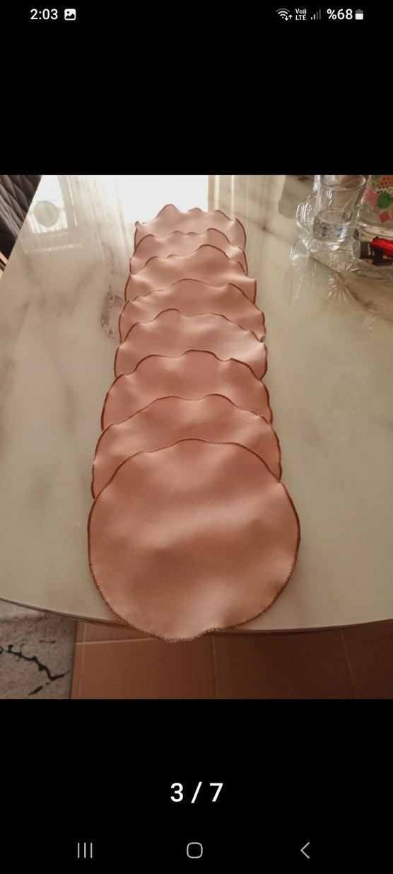 Bej Parlak supla Seti sifir - Görsel 3