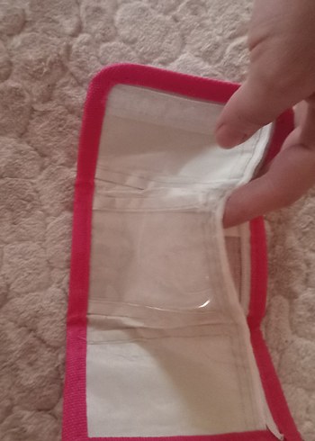 Renkli Baskılı Çocuk Cüzdanı - Pembe frozrn elsa - Görsel 2