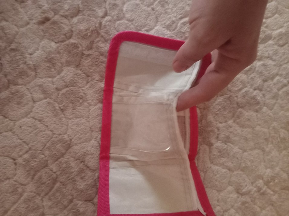 Renkli Baskılı Çocuk Cüzdanı - Pembe frozrn elsa - Görsel 2