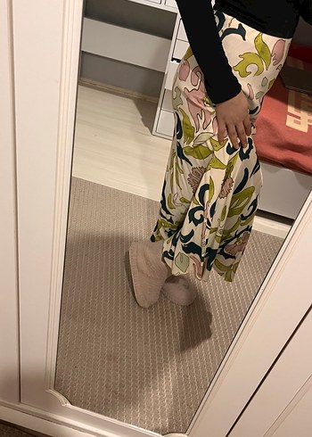 Bohem Çok Renkli Uzun Salaş Etek - Görsel 2