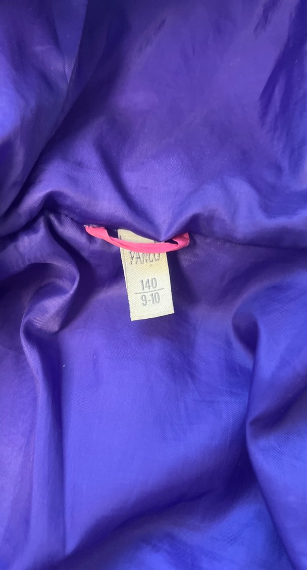 Kız Çocuk Kapüşonlu Fermuarlı Mont - Görsel 3