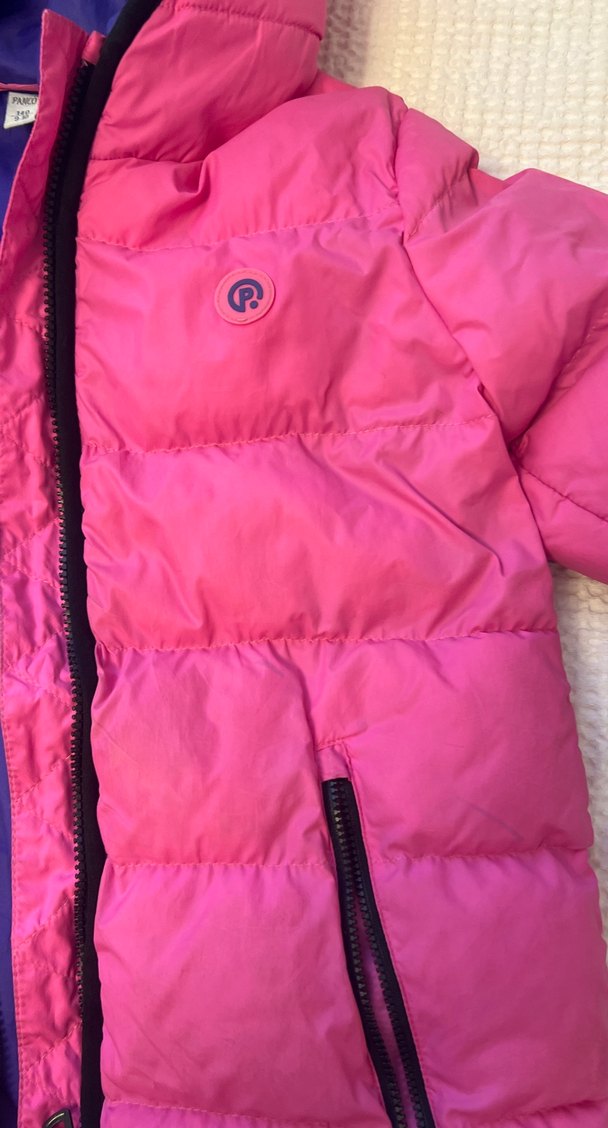 Kız Çocuk Kapüşonlu Fermuarlı Mont - Görsel 5