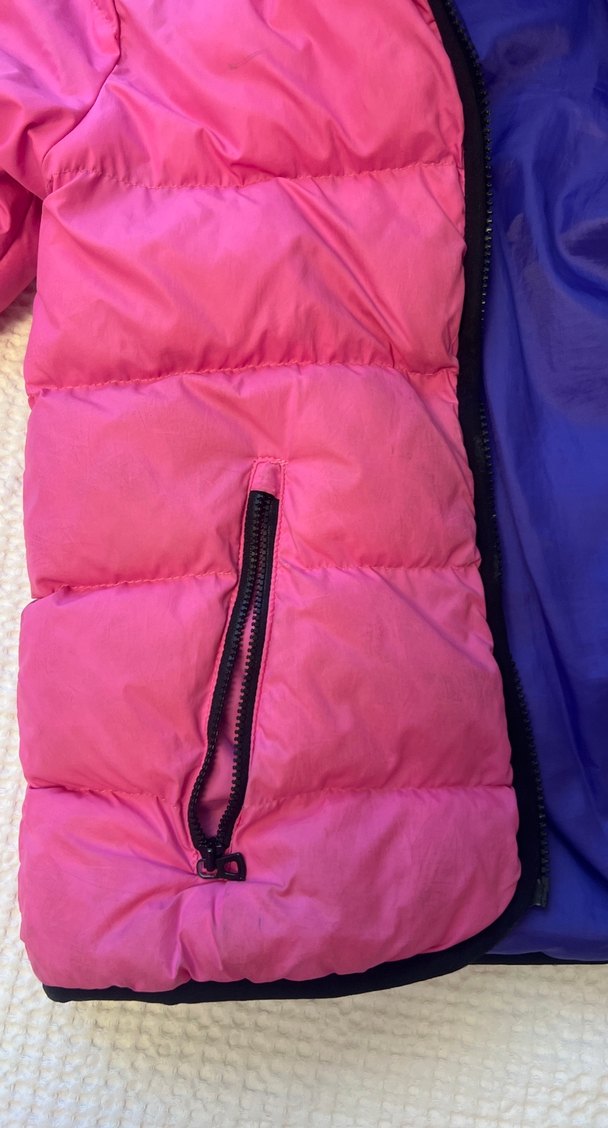 Kız Çocuk Kapüşonlu Fermuarlı Mont - Görsel 4