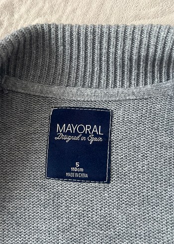 Gri Erkek Çocuk Triko Hırka - Görsel 4