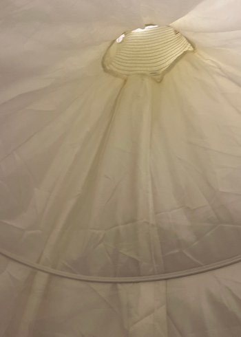 Vintage Prenses Gelinlik Beyaz Uzun - Görsel 8