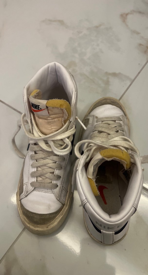 Beyaz Bağcıklı Kadın Spor Ayakkabı - Görsel 4