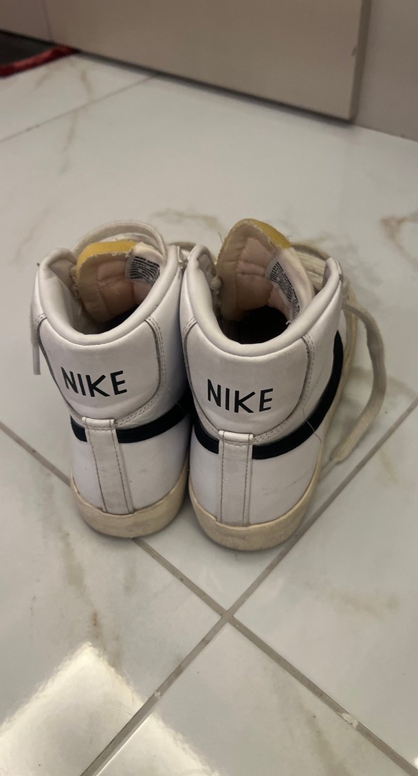 Beyaz Bağcıklı Kadın Spor Ayakkabı - Görsel 3