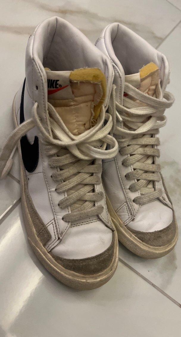 Beyaz Bağcıklı Kadın Spor Ayakkabı - Görsel 2