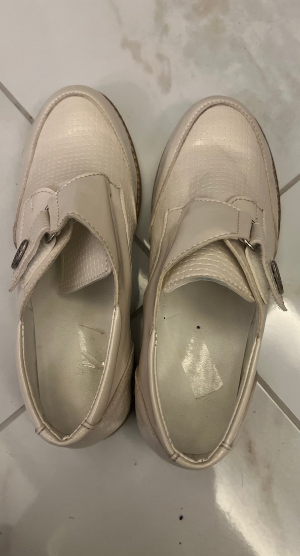 Tokalı Beyaz Erkek Çocuk Özel Ayakkabı - Görsel 4