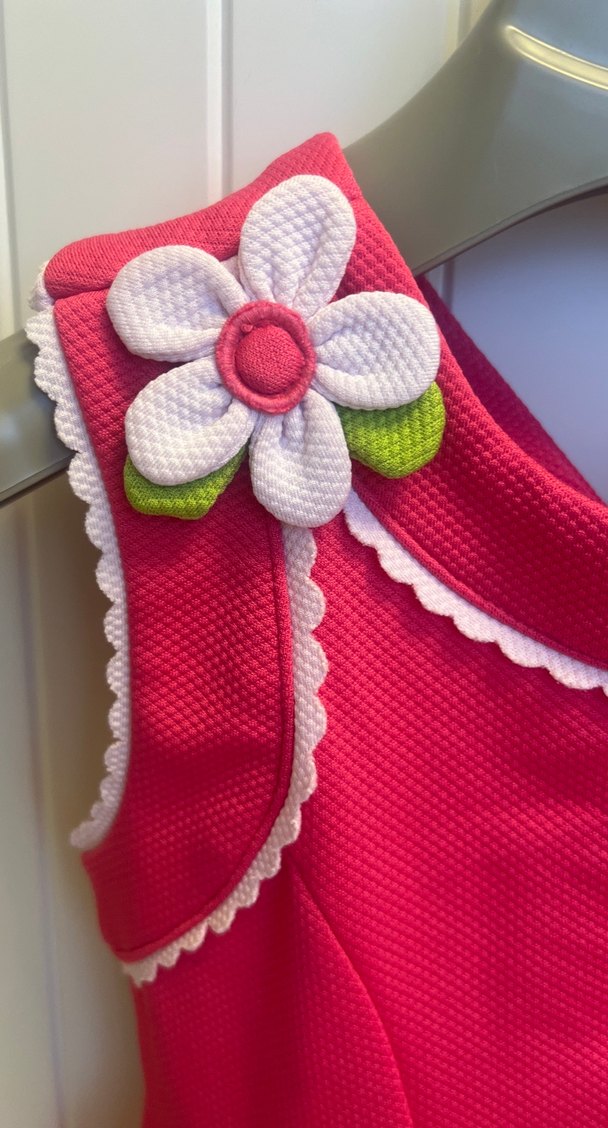 Kolsuz Kız Çocuk Elbisesi, Fırfırlı, Nakışlı Mayoral - Görsel 2