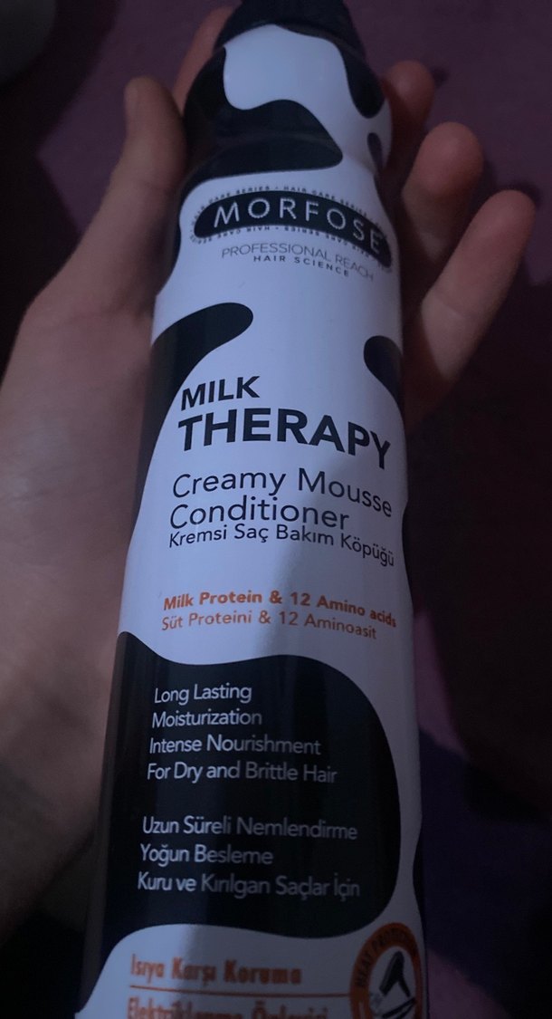 Morfose Milk Therapy Kremsi Saç Köpüğü - Görsel 2