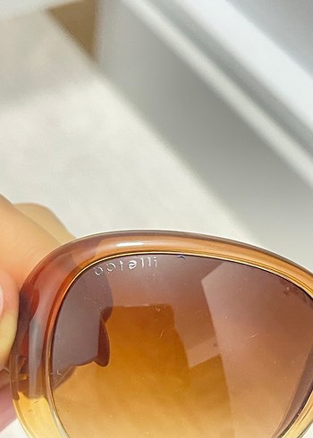 Kahverengi Kadın Güneş Gözlüğü - Görsel 2