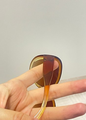 Kahverengi Kadın Güneş Gözlüğü - Görsel 3