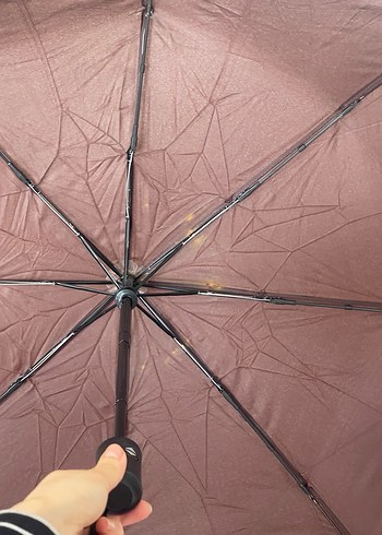 Kahverengi Kadın tam otomatik Şemsiye - Görsel 3