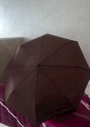 Kahverengi Kadın tam otomatik Şemsiye - Görsel 2