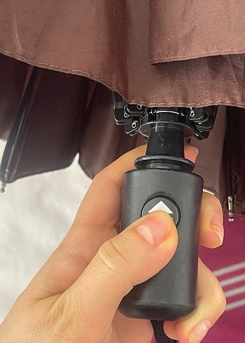 Kahverengi Kadın tam otomatik Şemsiye - Görsel 7