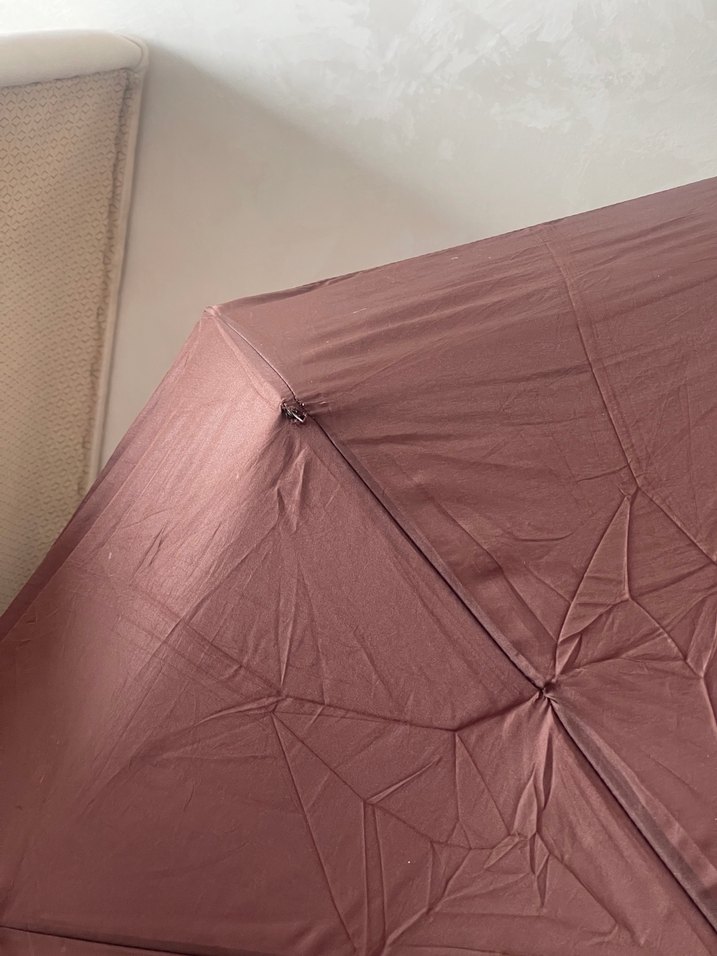 Kahverengi Kadın tam otomatik Şemsiye - Görsel 4