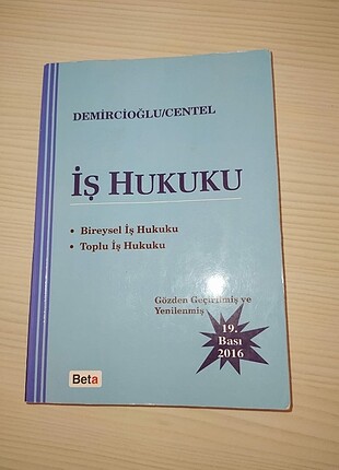 İş hukuku hukuk kitabı