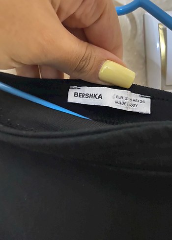 s Beden Bershka siyah Midi elbise