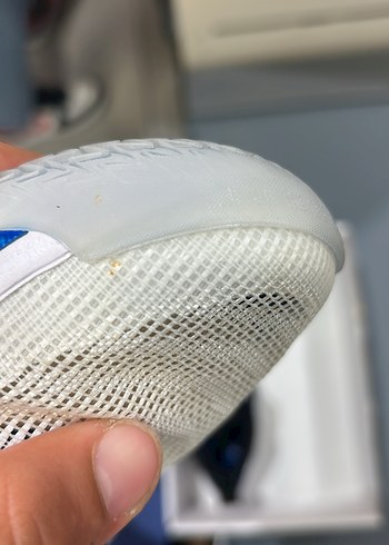 Beyaz Elastik Basketbol Ayakkabısı - Görsel 4