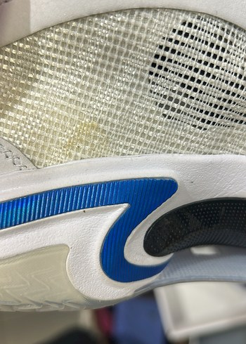 Beyaz Elastik Basketbol Ayakkabısı - Görsel 2