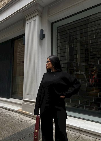 Diğer Siyah renk PREMİUM kalite triko takım