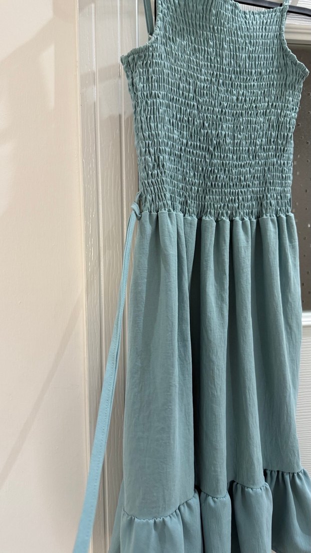 Kadın Turkuaz Elbise - Görsel 2
