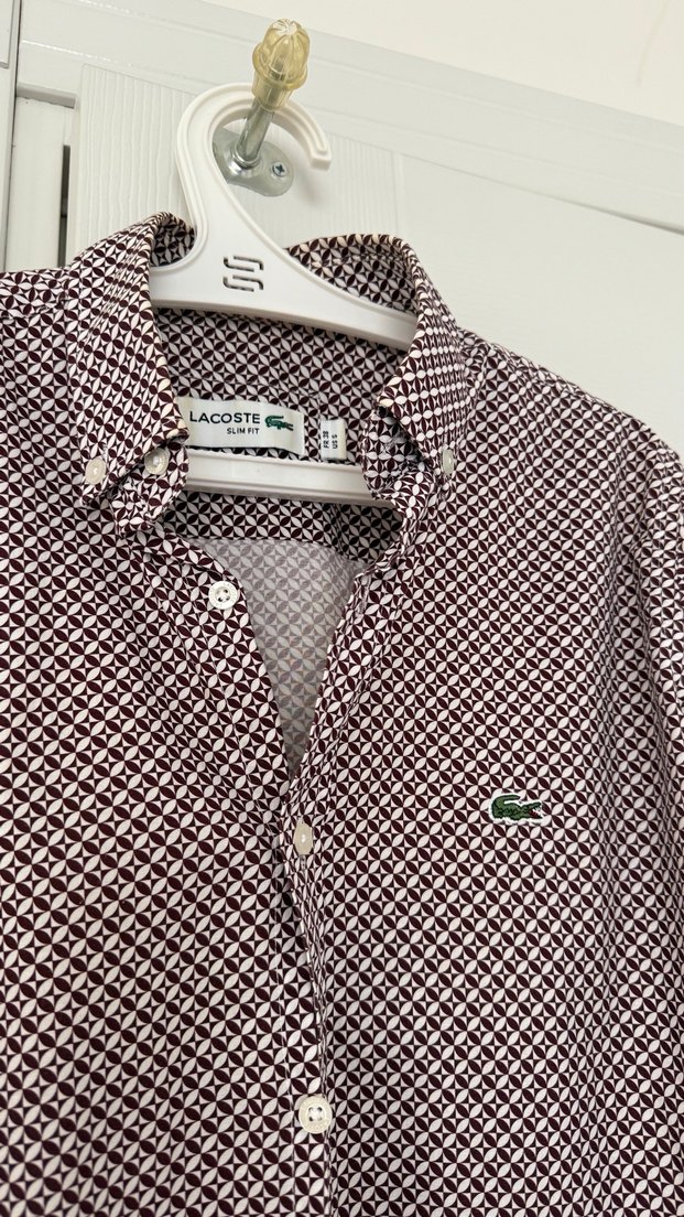 Bordo Erkek Regular Fit Uzun Kollu Gömlek - Görsel 2