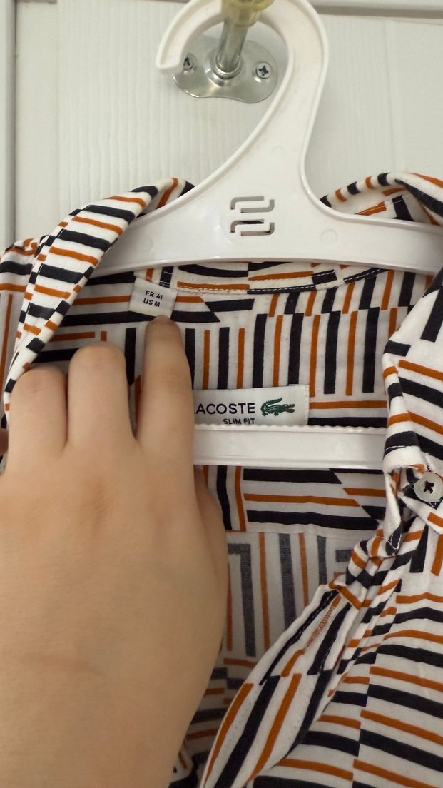 Lacoste Erkek Uzun Kollu Çizgili Gömlek - Görsel 3