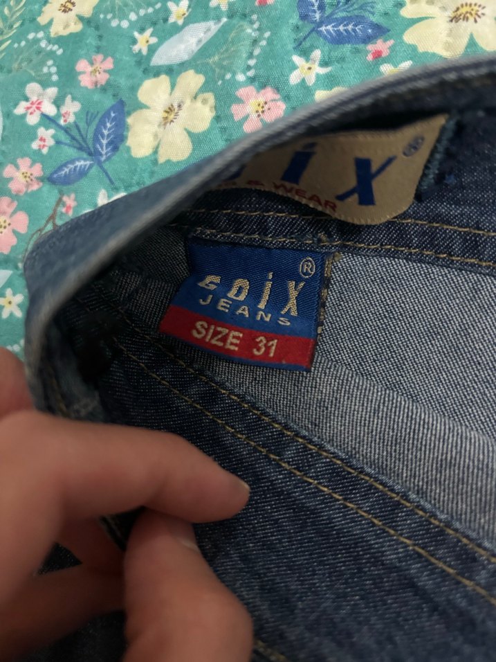 Koyu Mavi Kot Etek Midi Boy - Görsel 3