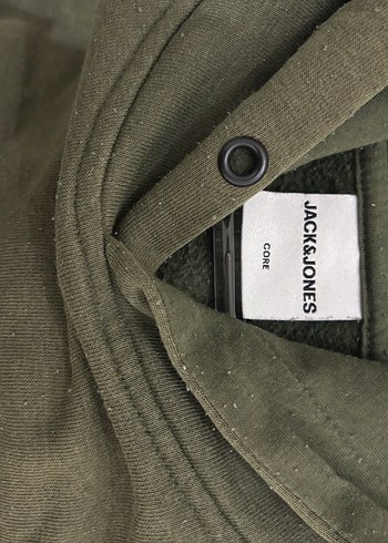 Jack & Jones Kapüşonlu Yeşil Sweatshirt - Görsel 3