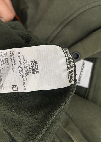 Jack & Jones Kapüşonlu Yeşil Sweatshirt - Görsel 4