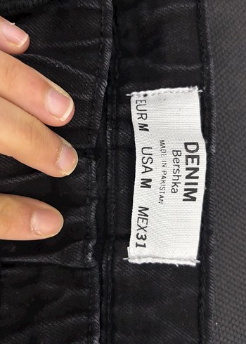 Erkek Siyah Keten Rahat Pantolon - Görsel 4